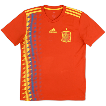 2018-19 Spain Home Shirt - 7/10 - (S)