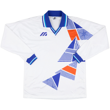 1993 Mizuno Template Home L/S Shirt (Yokohama Flugels) - 7/10 - (L)