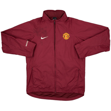 2004-05 Manchester United Nike Hooded Rain Jacket - 5/10 - (S)