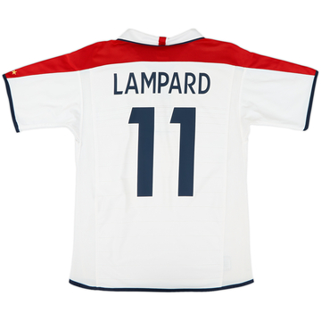 2003-05 England Home Shirt Lampard #11 - 8/10 - (L)