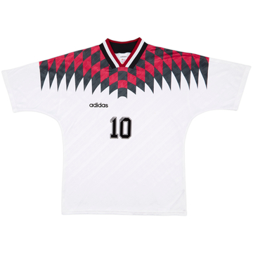 1994-96 Georgia Away Shirt #10 - 8/10 - (L)