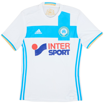 2016-17 Olympique Marseille Home Shirt - 7/10 - (XS)