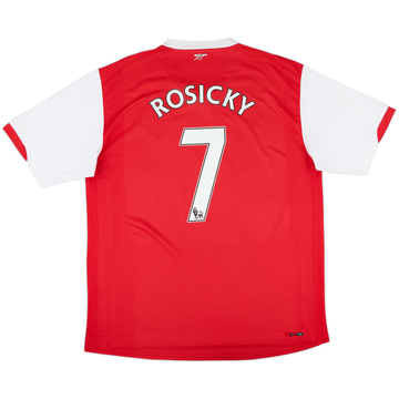 2006-08 Arsenal Home Shirt Rosicky #7 - 6/10 - (L)