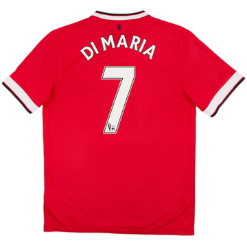 2014-15 Manchester United Home Shirt Di Maria #7 - 8/10 - (M)