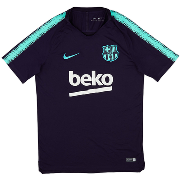 2018-19 Barcelona Nike Training Shirt - 9/10 - (M)