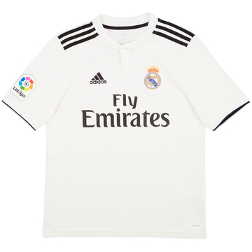 2018-19 Real Madrid Home Shirt - 9/10 - (XL.Boys)