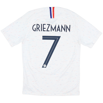 2018 France Away Shirt Griezmann #7 - 6/10 - (S)