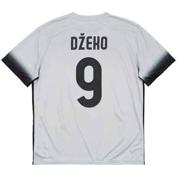 2015-16 Roma Third Shirt Dzeko #9 - 6/10 - (XL)
