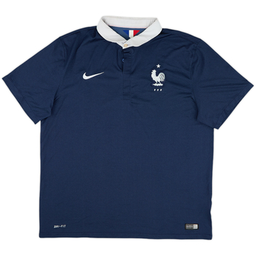 2014-15 France Home Shirt - 10/10 - (XL)