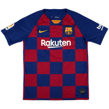 2019-20 Barcelona Home Shirt - 9/10 - (XL.Boys)