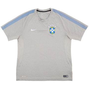 2014-15 Brazil Nike Training Shirt - 9/10 - (L)