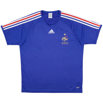 2006-08 France adidas Basic Training Shirt - 6/10 - (L)