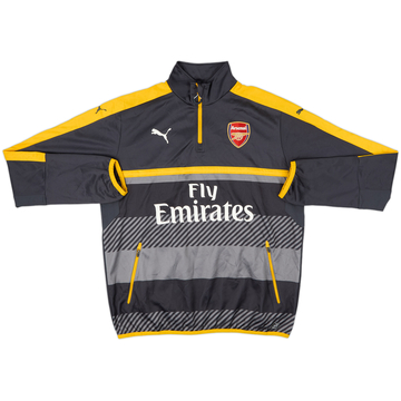 2016-17 Arsenal Puma 1/4 Zip Training Top - 8/10 - (XL)