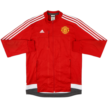 2015-16 Manchester United adidas Track Jacket - 8/10 - (M)