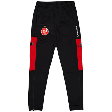 2020-21 Western Sydney Wanderers Kappa Track Pants/Bottoms - 8/10 - (S)