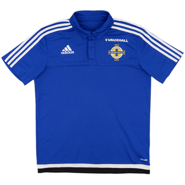 2015-16 Northern Ireland adidas Polo Shirt - 9/10 - (M)