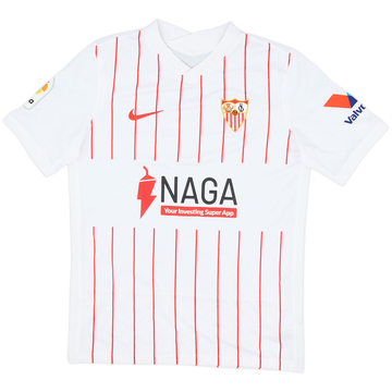 2021-22 Sevilla Home Shirt - 8/10 - (XL.Boys)