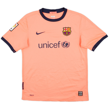 2009-10 Barcelona Away Shirt - 9/10 - (L.Boys)