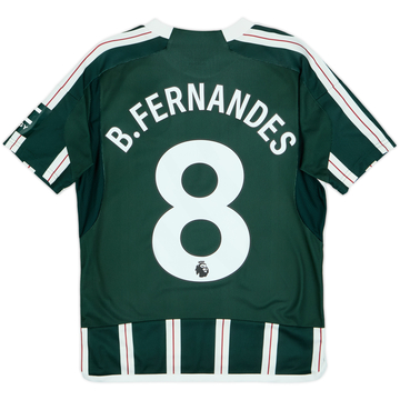 2023-24 Manchester United Away Shirt B.Fernandes #8 - 10/10 - (L.Boys)