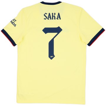 2021-22 Arsenal Away Shirt Saka #7 (L)