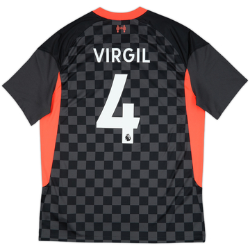2020-21 Liverpool Third Shirt Virgil #4 (L)