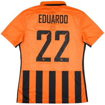 2015-17 Shakhtar Donetsk Player Issue Home Shirt Eduardo #22 (L)