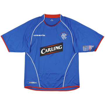 2005-06 Rangers Home Shirt (M)