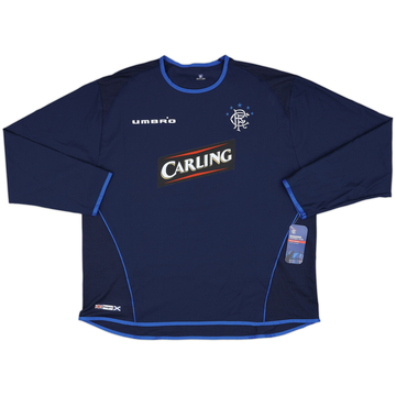 2005-06 Rangers Third L/S Shirt (XXL)