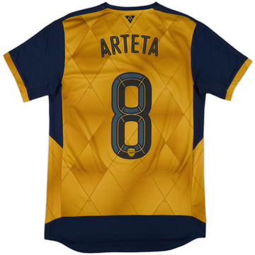 2015-16 Arsenal Away Shirt Arteta #8 (S)