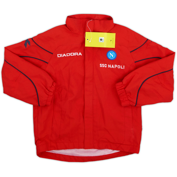 2007-08 Napoli Diadora Track Jacket (4-5 Years)