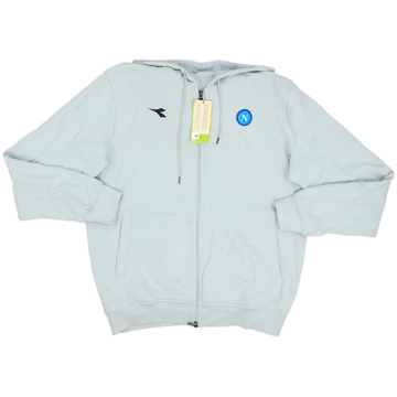 2008-09 Napoli Diadora Hooded Track Jacket (M)