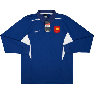 2004-05 France Rugby Supporters Home L/S Shirt