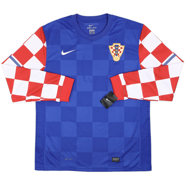 2010-12 Croatia Player Issue Away L/S Shirt (XXL)