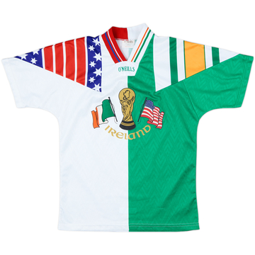 1994 Ireland O'Neills World Cup Training Shirt - 9/10 - (L.Boys)