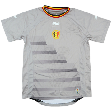 2014-15 Belgium Player Issue GK S/S Shirt - 10/10 - (XL.Boys)