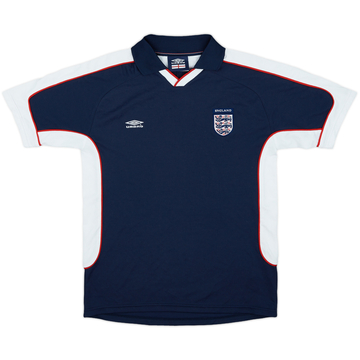 2002-03 England Umbro Polo Shirt - 9/10 - (S)