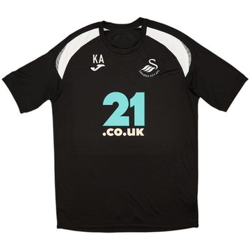 2018-19 Swansea Joma Staff Issue Training Shirt KA - 8/10 - (M)