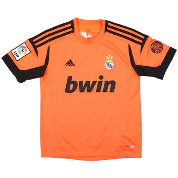 2012-13 Real Madrid GK S/S Shirt - 8/10 - (S.Boys)