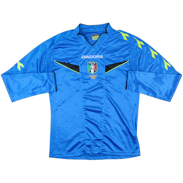 2000s Italy Diadora Referee L/S Shirt - 7/10 - (S)