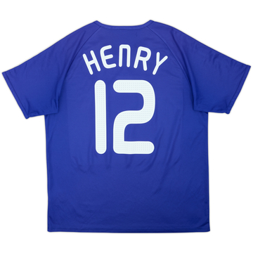 2007-08 France Basic Home Shirt Henry #12 - 5/10 - (L)