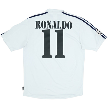 2002-03 Real Madrid Centenary Home Shirt Ronaldo #11 - 5/10 - (M)
