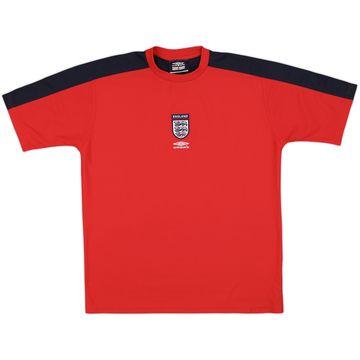2002-04 England Umbro Training Shirt - 9/10 - (L)