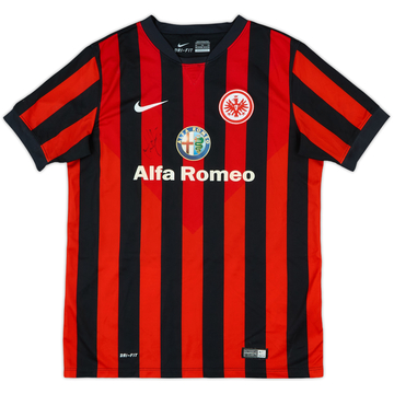 2014-15 Eintracht Frankfurt Signed Home Shirt - 8/10 - (XL.Boys)