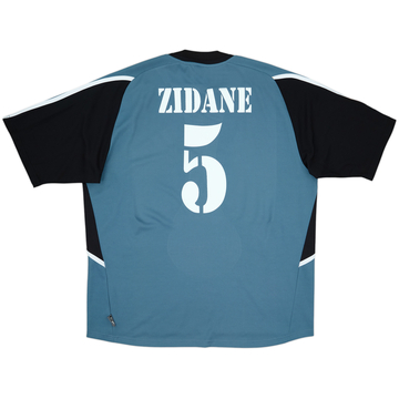 2001 Real Madrid Third Shirt Zidane #5 (XL)