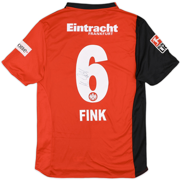 2007-09 Eintracht Frankfurt Signed Home Shirt Fink #6 - 8/10 - (S)