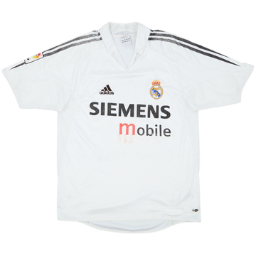 2004-05 Real Madrid Home Shirt - 3/10 - (S)