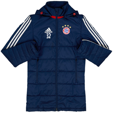 2017-18 Bayern Munich Player Issue adidas Padded Bench Coat #32 - 8/10 - (XS)