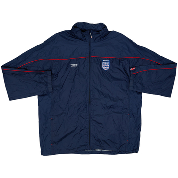 2000-02 England Umbro Track Jacket - 8/10 - (XXL)