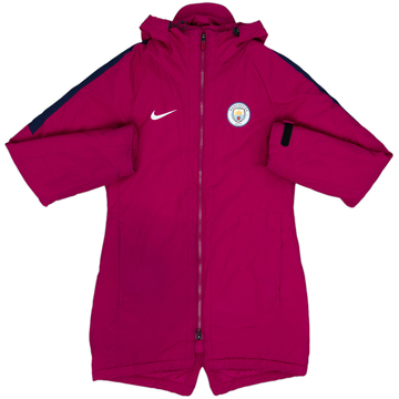 2017-18 Manchester City Nike Padded Bench Coat - 9/10 - (S)