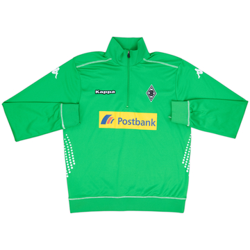 2013-14 Borussia Monchengladbach Kappa 1/2 Zip Drill Top - 8/10 - (L)